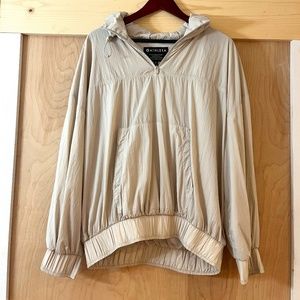 Athleta Tan Windbreaker Jacket